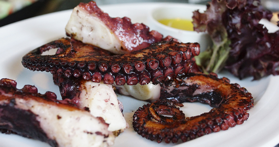 Pulpo a la plancha